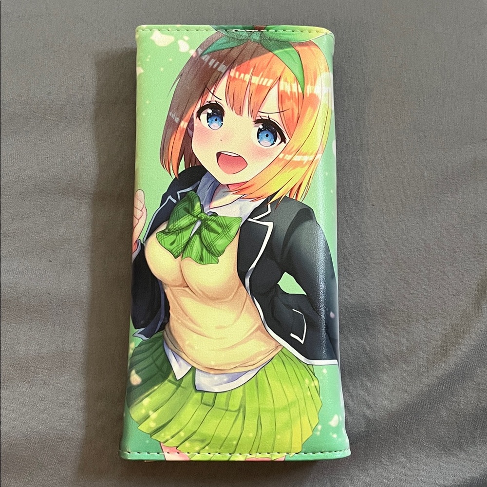 Yotsuba Nakano The Quintessential Quintuplets brand new anime wallet - Picture 2 of 4